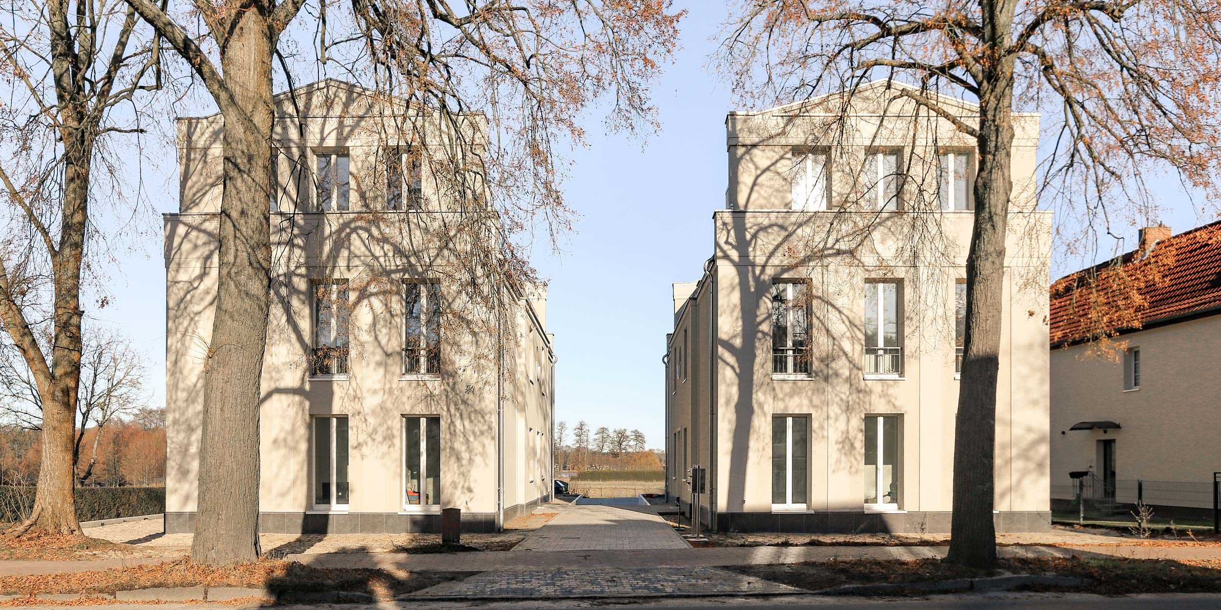 TWINS - Neubau einer Wohnanlage für kostengünstiges Wohnen bei Berlin